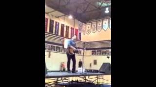 JT Hodges Performing &quot;Hunt You Down&quot; At Oakridge High School