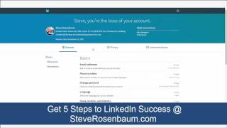 How to Export your LinkedIn Contacts