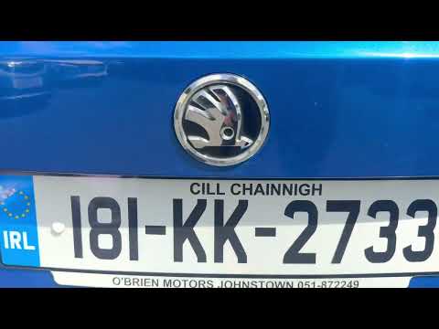 2018 Skoda Fabia, 1 LTR, Petrol, Estate, Blue. - Image 2