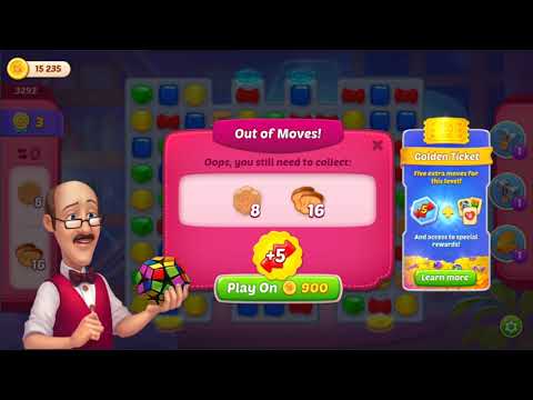 Homescapes Stuck Level 3292