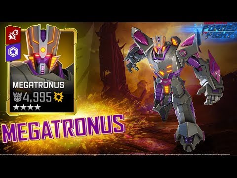 RANK 5 MEGATRONUS GAMEPLAY! - TRANSFORMERS: Forged To Fight