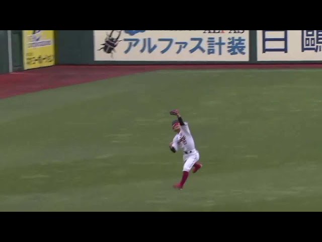 【8回表】イーグルス・岡島 2者連続のファインプレーでチームを盛り立てる!! 2021/6/20 E-B