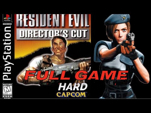 BioHazard: Director's Cut Dual Shock Version Jill Hard (PS1) Full Game Longplay