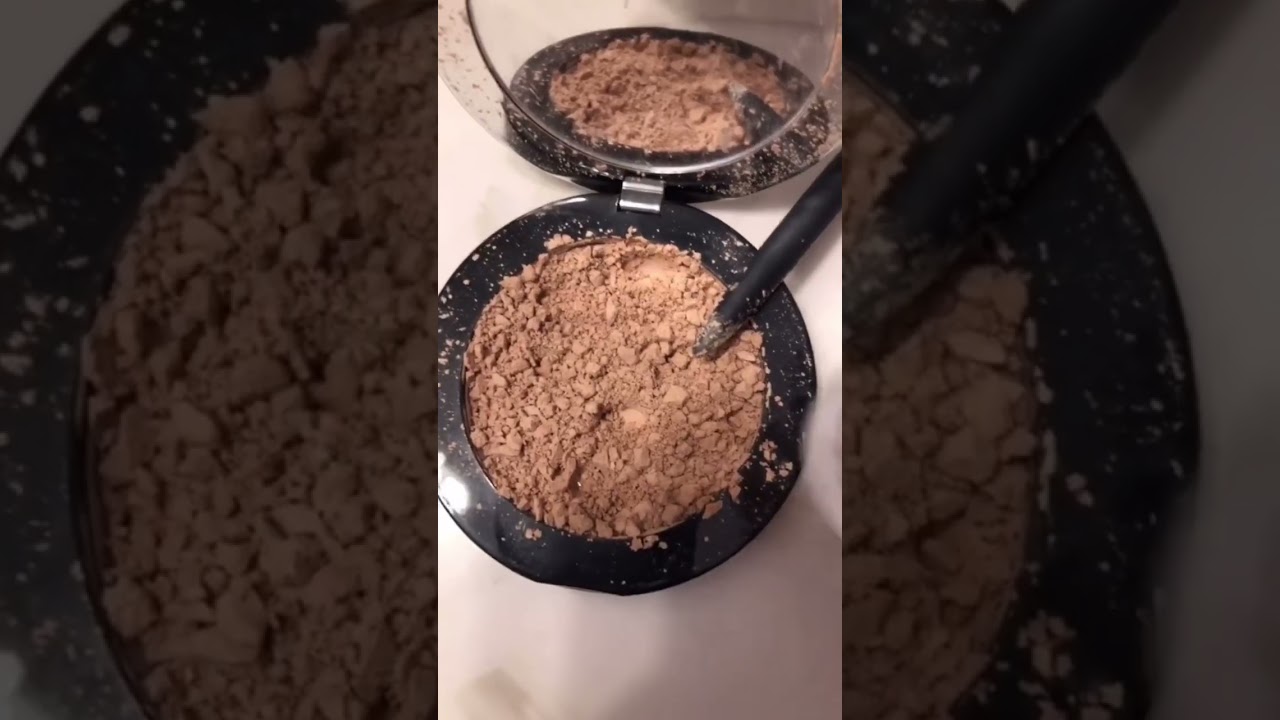 How to fix a broken powder #shorts #makeup