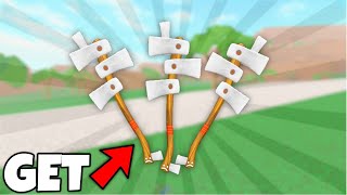 How to Get Lots of Many Axes! (The Only Real Way) - Lumber Tycoon 2