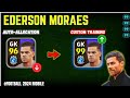 EDERSON MORAES | Best Training Guide..!🧤🔥 | Ederson Efootball 24 | Best GK | Efootball 2024 Mobile