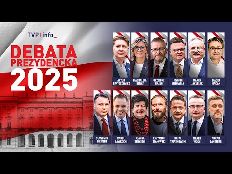 DEBATA PREZYDENCKA TVP | 12.05.2025