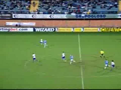 Gol do Goleiro Eduardo Martini na vitória do Avaí
