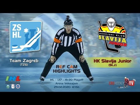 RefCam HIGHLIGHTS - Team Zagreb vs HK Slavija Junior