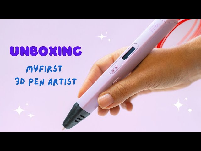 Vidéo teaser pour myFirst 3dPen Artist Unboxing and Quick Start Guide