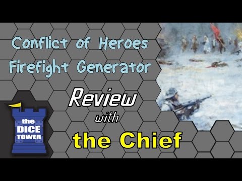 The Dice Tower: Conflict of Heroes Firefight Generator