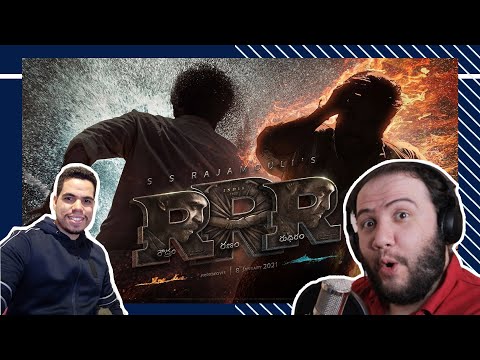 DIGITAL ARTIST REACTS TO RRR Motion Posters! INDIAN MOVIE POSTER REVIEW