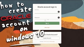 How to create Oracle Account free in 2021 | Sazid Habib