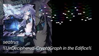 Cover art for %UnDeciphered CryptoGraph in the Edifice%
