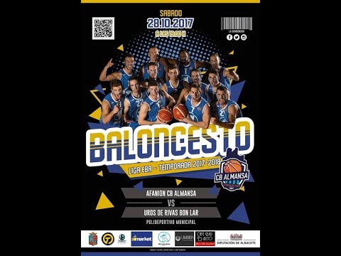 Liga EBA. Jornada 6. Afanion CB Almansa - Uros de Rivas Bon Lar