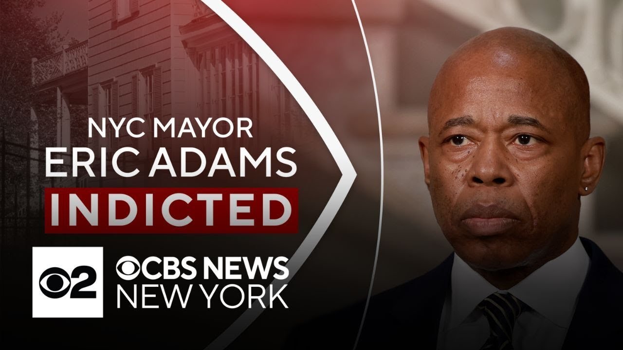 NYC Mayor Eric Adams indicted - watch full team coverage