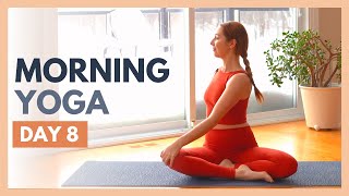 DAY 8: TRUST - 10 min Morning Yoga Stretch – Flexible Body Yoga Challenge