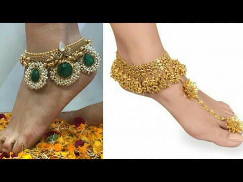 Latest Bridal Anklets Design / Ghunghroo Design / Payal Design for Bride