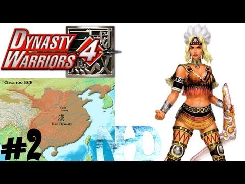 Let's Play Dynasty Warriors 4 Zhu Rong(Hard)Act2 Taking Wu