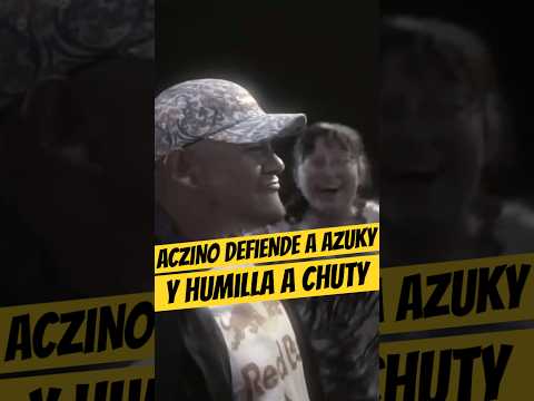 ACZINO DEFENDS AZUKY and HUMILIATES CHUTY and Sara Socas💀🔥 #Aczino #chuty #Azuky #freestyle
