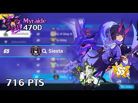 [SEA HI3] HOT SS Nirvana Abyss - 470D ( 716 pts ) (Lightning) Klein elf 2* BKE Boss