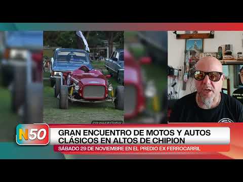 GRAN ENCUENTRO DE AUTOS Y MOTOS CLÁSICOS Y ANTIGUOS EN ALTOS DE CHIPION
