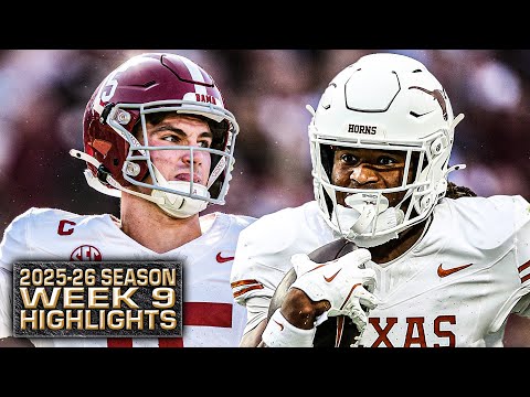 WEEK 9 HIGHLIGHTS from the 2025-26 college football season 🎥 | ESPN College Football