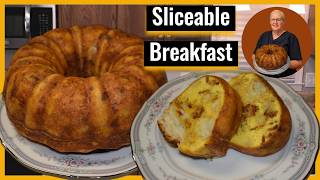 Loaded Breakfast Bundt Bake, Perfect for Brunch, Inspirational Thought