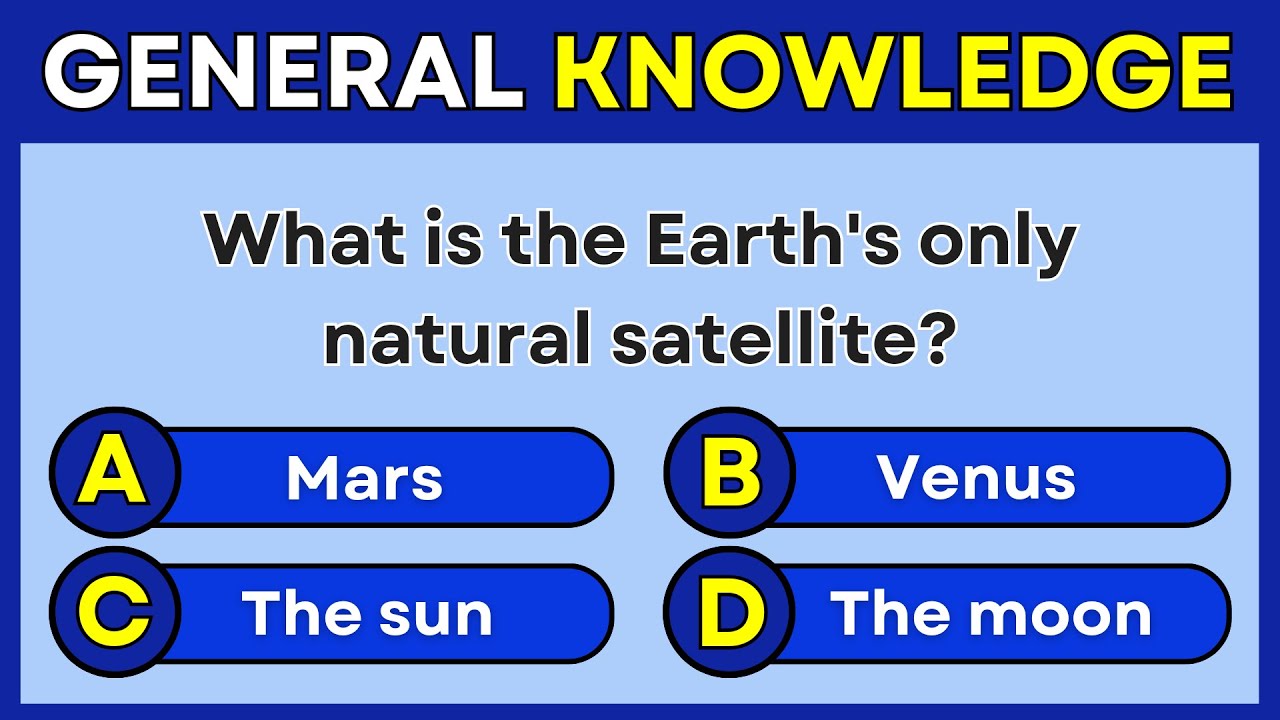 Ultimate Test Your General Knowledge: Take our 30 Questions  Challenge Quiz to test your brainpower
