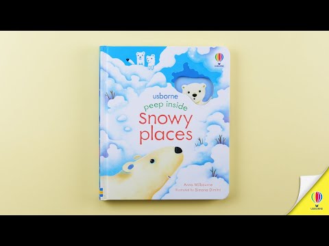 Видео обзор Peep Inside Snowy Places [Usborne]