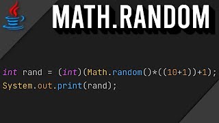 Math.Random in JAVA | (simple & easy)