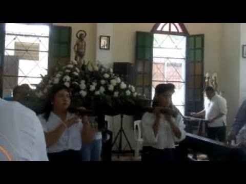 Procesión de san Lázaro parroquia sagrado corazón de Jesús ticuantepe Managua Nicaragua 