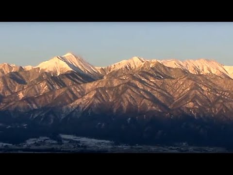 朝が好きになる街 安曇野