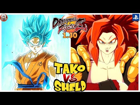 DBFZ TAKO vs SHELD - amazing fights!! - Ver 1.30