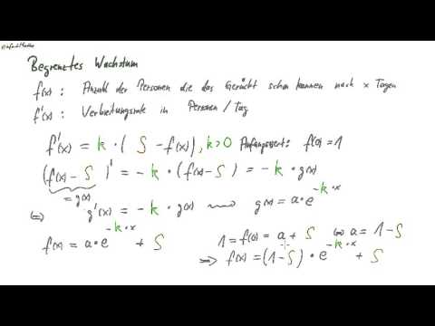 07 Begrenztes Wachstum   allgemeine Lösung