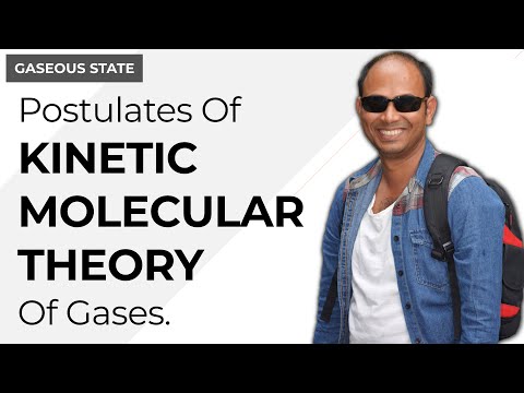 Postulates of Kinetic Molecular Theory of Gases | Gaseous State | Physical Chemistry Video