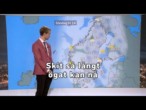 Skitväder så långt ögat kan nå - skit skit skit