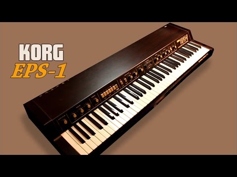 Korg EPS-1 with case (SERVICED) 1983 image 16