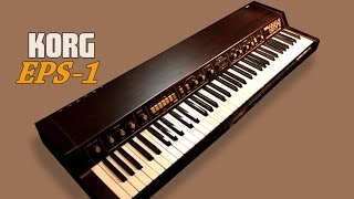 Video thumbnail for KORG EPS-1 String Machine Analog E-Piano 1983 | HD DEMO by AnalogAudio1