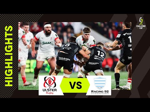 Stockdale at the DOUBLE | Ulster Rugby v Racing 92 | EPCR Challenge Cup Instant Highlights