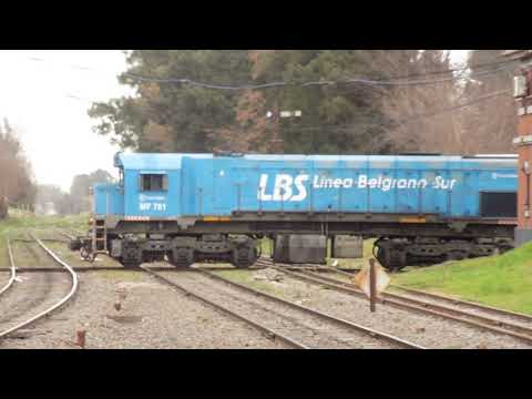 MF701 cruzando las vías del Roca (01-09-2021)