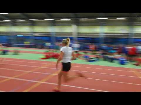 60m kobiet Deutsch - Polnisches Hallenmeeting 6.01.2018 in Cottbus