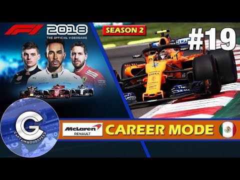 Let’s Play F1 2018 Career Mode S2 | McLaren Career #19 | FORCE INDIA 1-2?