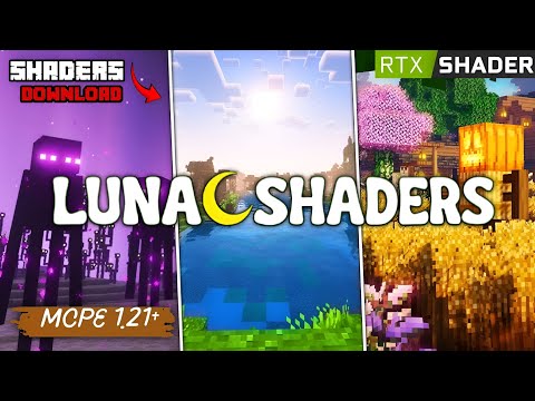 Best RTX Shaders For Minecraft PE 1.21+ 🔥| Lunac Shaders Deferred Shader Pack For MCPE 1.21+ 😍