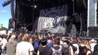 Slayer - War Ensemble (Jon Dette on Drums) [Soundwave Festival, Melbourne 2013-03-01]