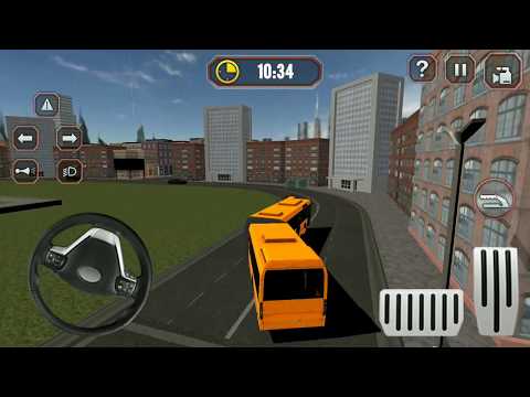 Smart Coach Bus Driving School Test: Metro City 2018- Best Android Gameplay#2