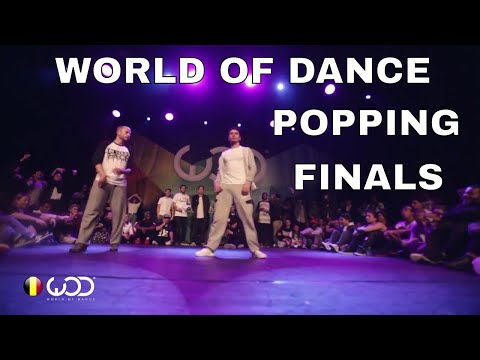 Urkel vs EmJay | Popping Finals | FRONTROW | World of Dance Belgian Qualifier 2015 | #WODBE2015