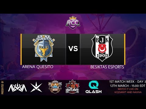 🔴 ARENA QUESITO VS BESIKTAS ESPORT - RCC - CLASH ROYALE  FEAT MACAK