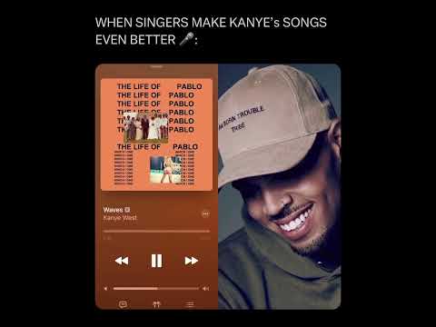 When Chris Brown made Kanye West's song even better... #chrisbrown #chrisbrownofficial #shortsclip