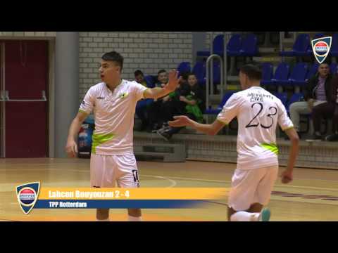 Samenvatting zaalvoetbal TPP Rotterdam - 't Knooppunt 27 februari 2016